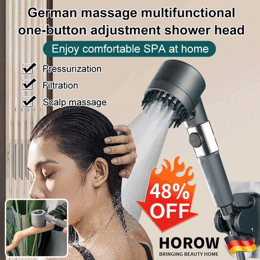 (🔥 HOT SALE NOW-49% OFF) 🔥-German multifunctional massage shower