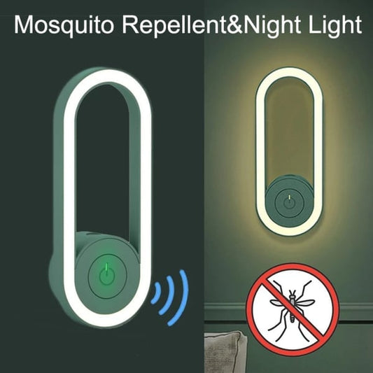 (🔥 HOT SALE NOW-49% OFF) - Frequency Conversion Ultrasonic Mosquito Killer with LED Sleeping Light