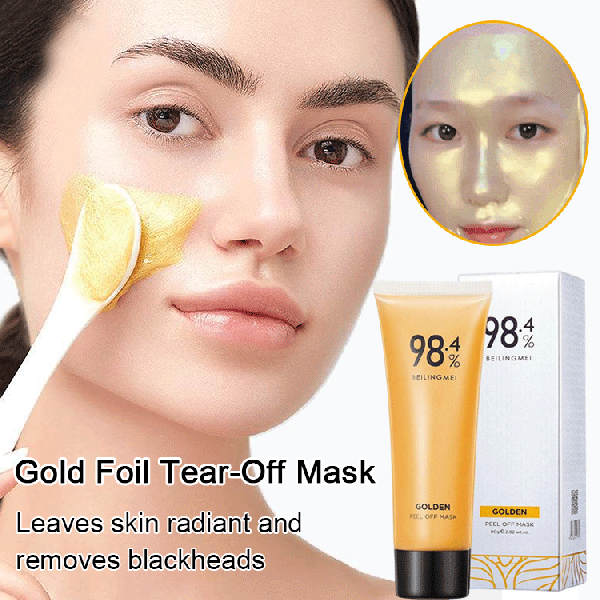 (🎅 HOT SALE NOW-48% OFF) -🎁Gold Foil Peel-Off Mask